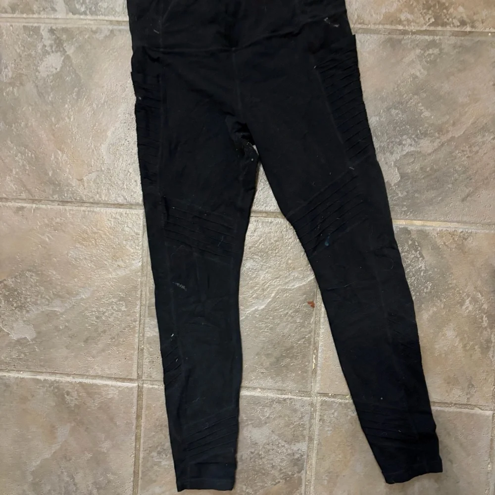 Athleta Black Leggings - Picture 3 of 4